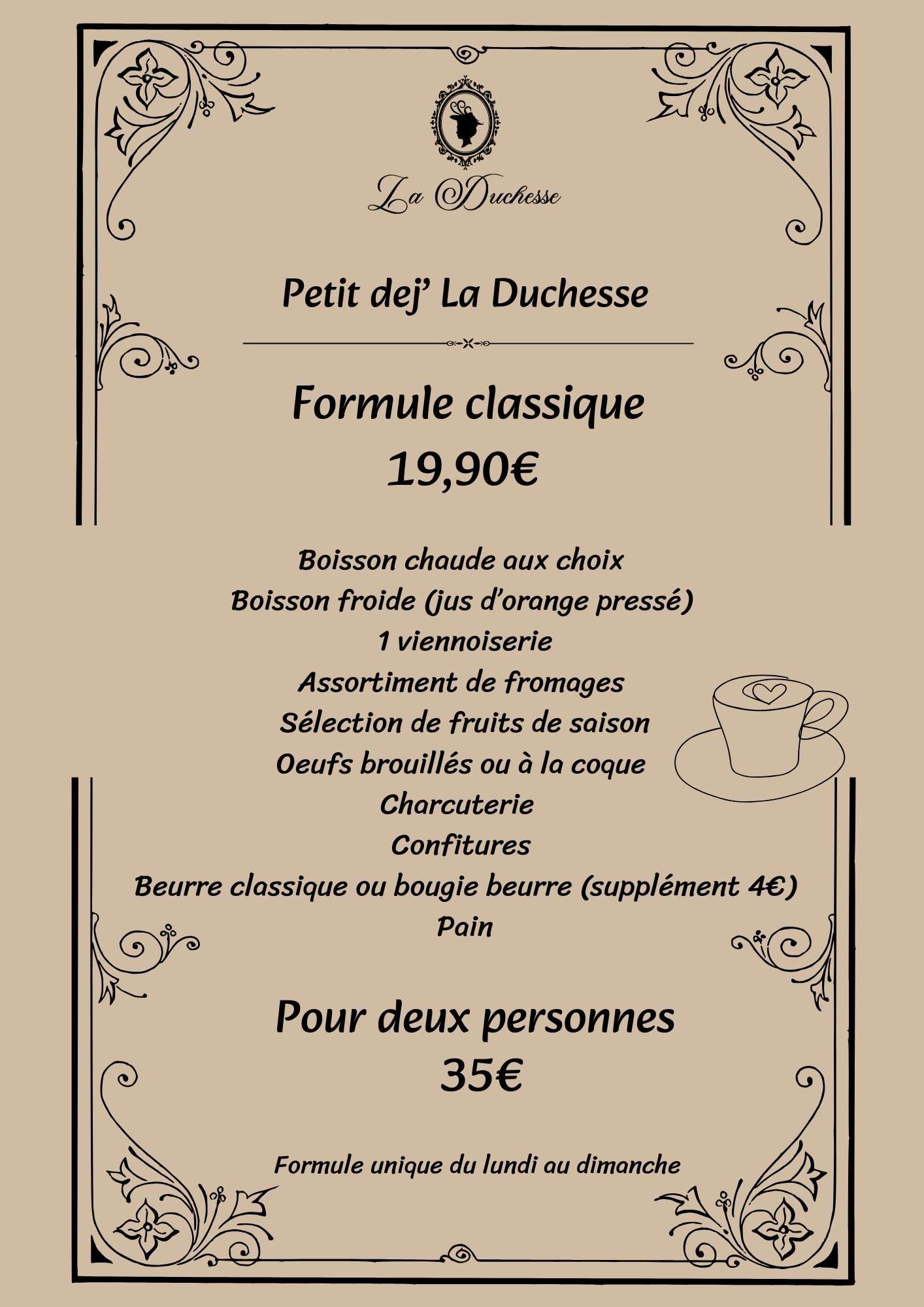 Petit déjeuner